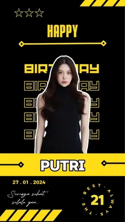 poster ultah kece