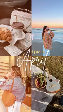 4 pics of april