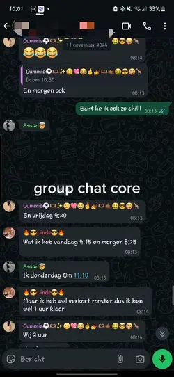 group chat core