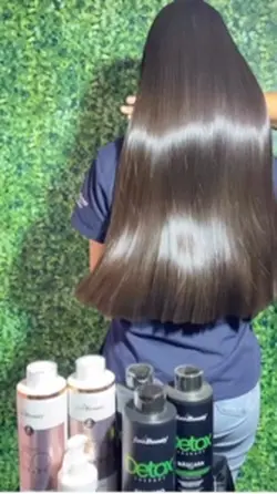 Transformação cabelo