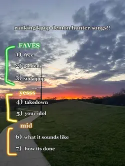 kpdh‼️ rank songs