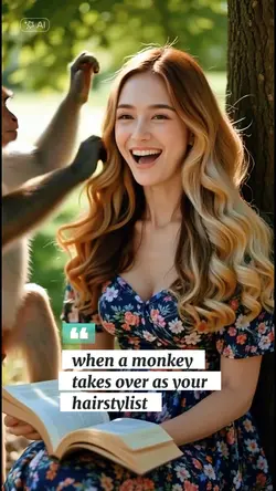 monkey turnhairstyle