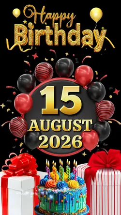 Hbd 15 August 2026