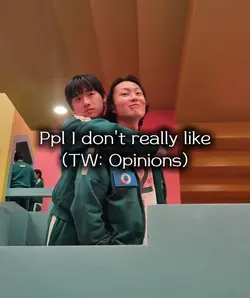 Ppl I don't really 