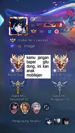 ini anak mobil legen