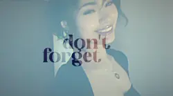 dont forget about me