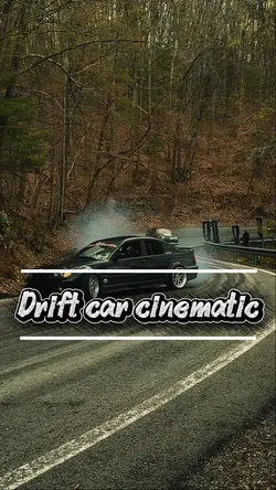 Drift Car cinematic