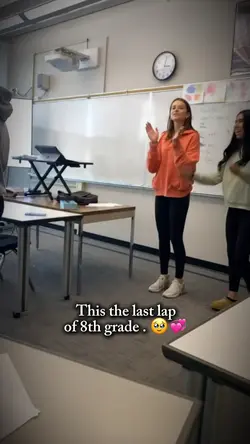 last lap of 8 school