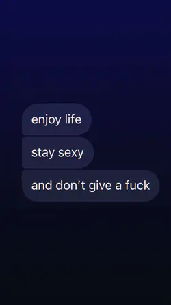 ENJOY LIFE STAY SEXY