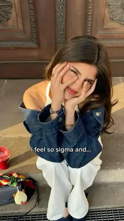 i feel so sigma and 