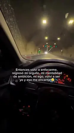 Volví y me enfoque