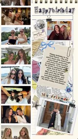 Birthday collage
