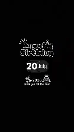 Hbd 20 july 2026