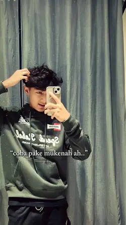 coba pake mukena