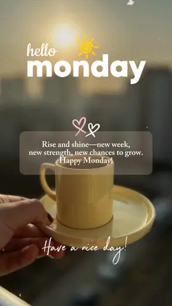 Hello Monday 🤍