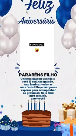 Aniversário filho 