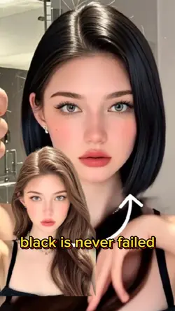 black hair filter