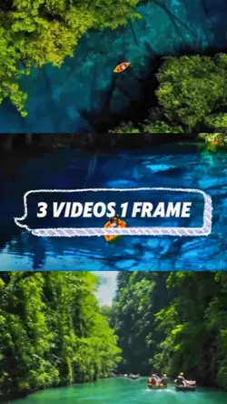3 videos 1 frame 