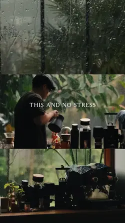 just rain and coffee