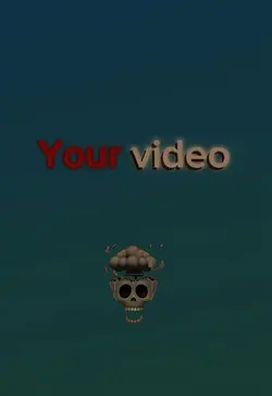 Skull face template