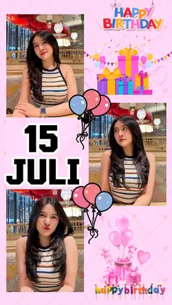 15 Juli Ultah