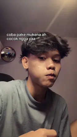 coba pake mukena ah