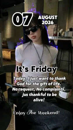 it's Friday