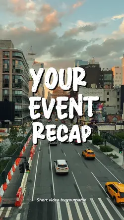your event recap