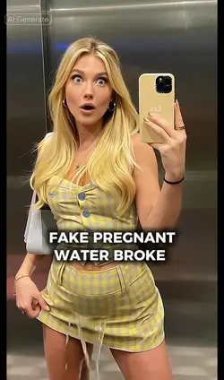 AI Fake pregnant 