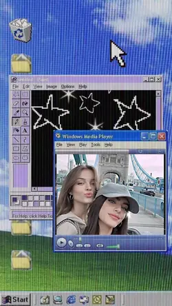 Windows photo Y2K