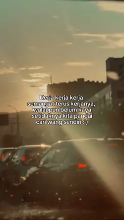 Semangat terus kerja