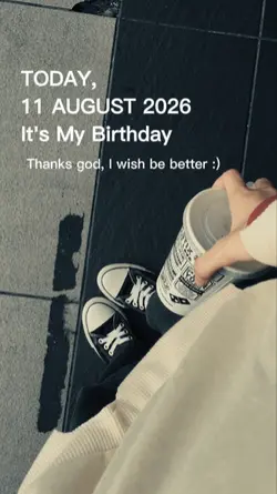 my birthday