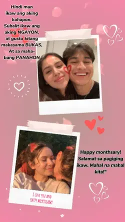 Happy monthsarry