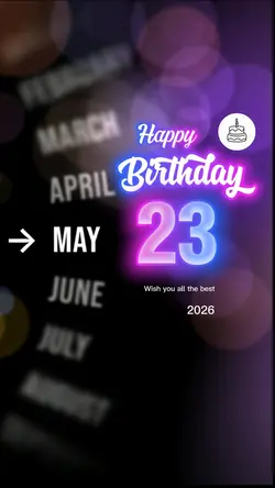 MAY 23th BIRTHDAYS