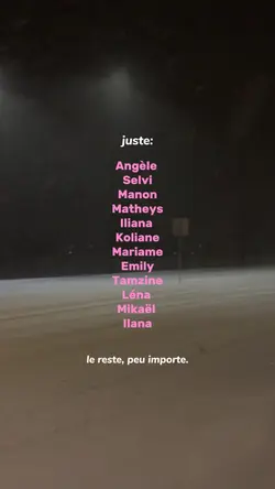 mes meilleurs amiees