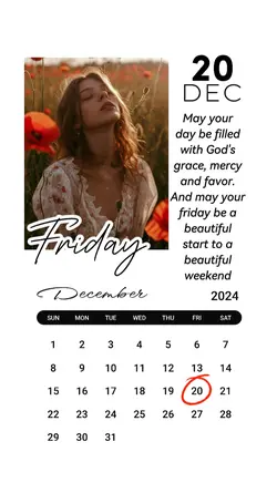 FRIDAY BLESSING