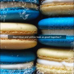 Blue and yellow <3