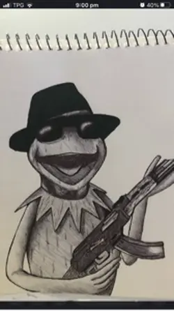 Kermit drawing 