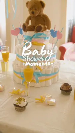 Baby shower moments