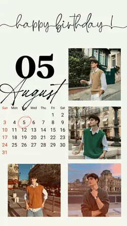 BIRTHDAY 05 AUGUST
