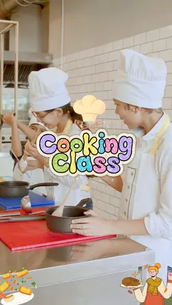 Cooking class kids