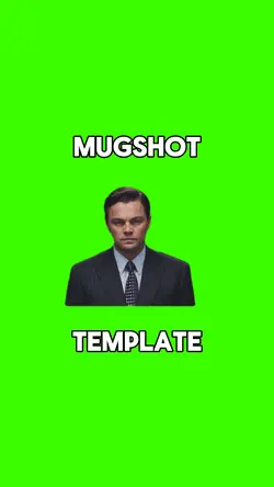 Mugshot template