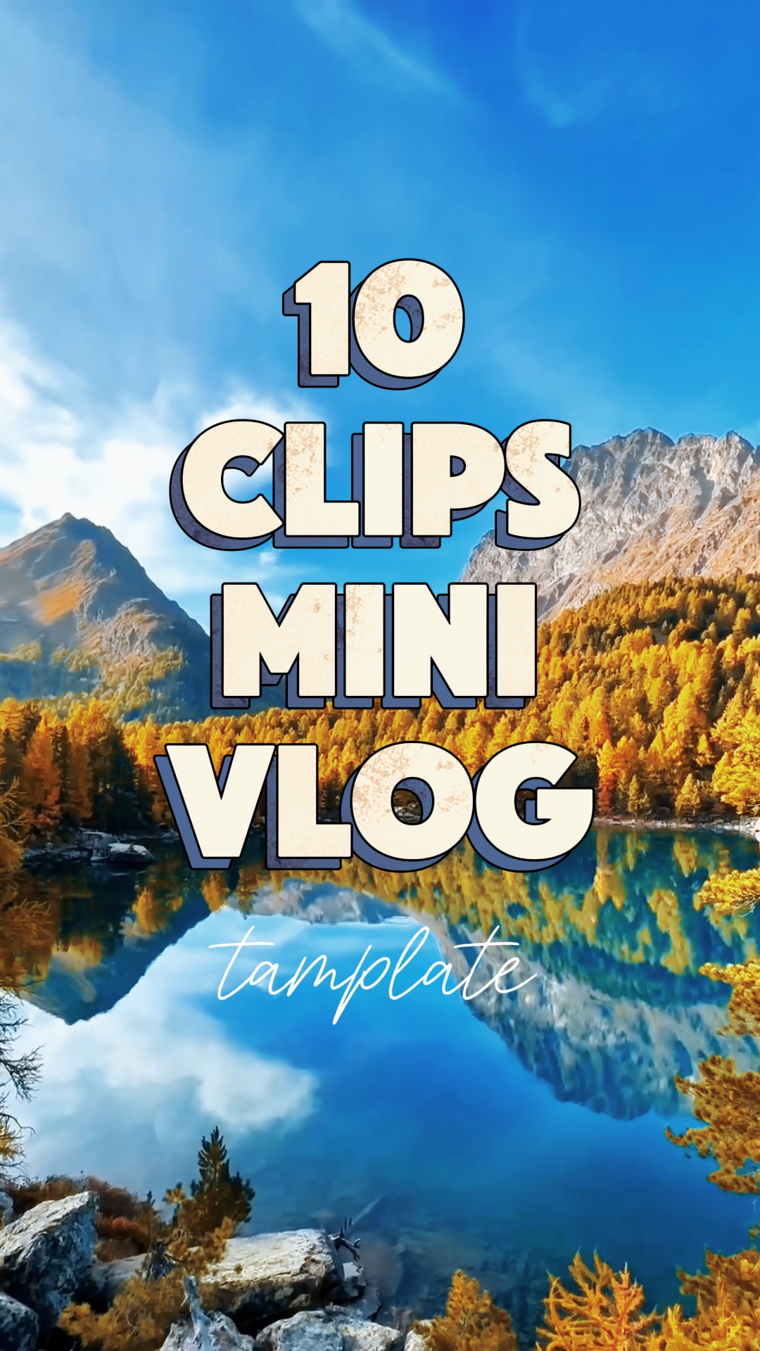 capcut template cover