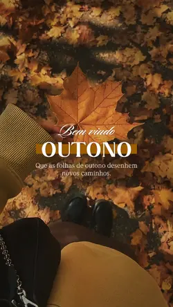 Bem vindo Outono 