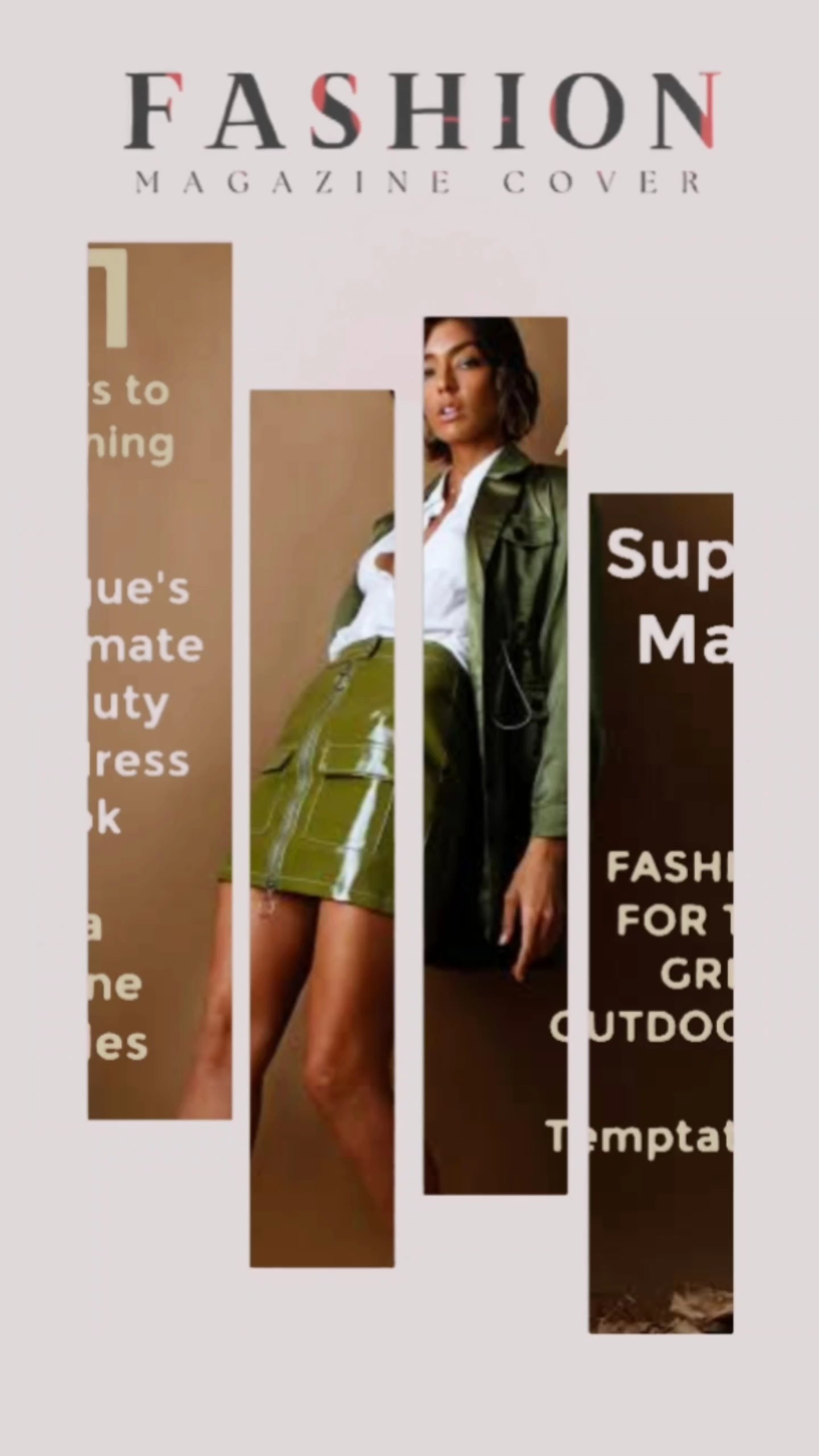 capcut template cover