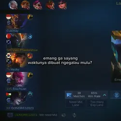 Sad MLBB