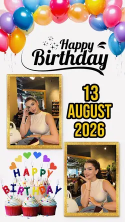 Hbd 13 August 