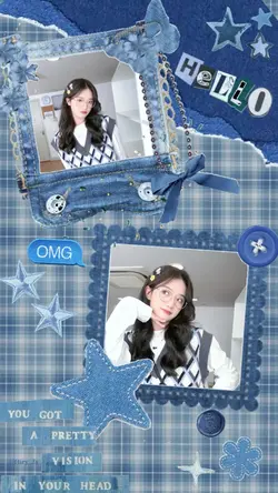 blue frames