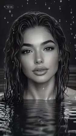 black and white