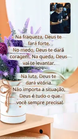 Deus te fez forte 